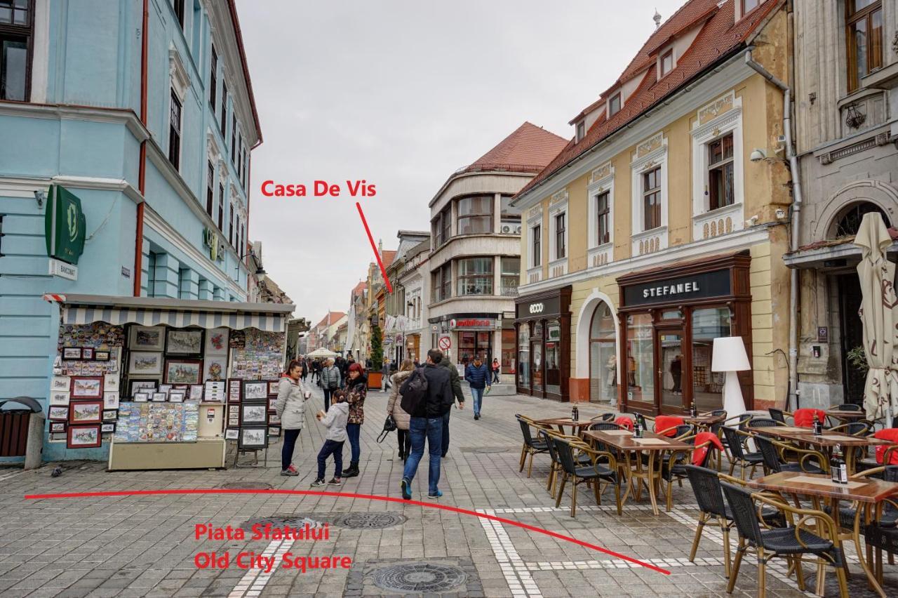 Casa De Vis, Brasov Old City Centre Braşov Exterior foto